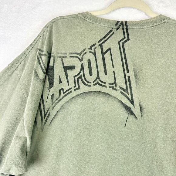 Tapout Vintage Y2K Tee Shirt Size XXL Green Jesse Pinkman UFC MMA - Picture 4 of 6
